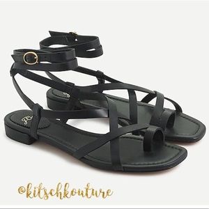 J. Crew Vachetta Strappy Sandal